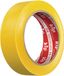 Kip PVC Masking Tape geribbeld 50mm geel - 33m