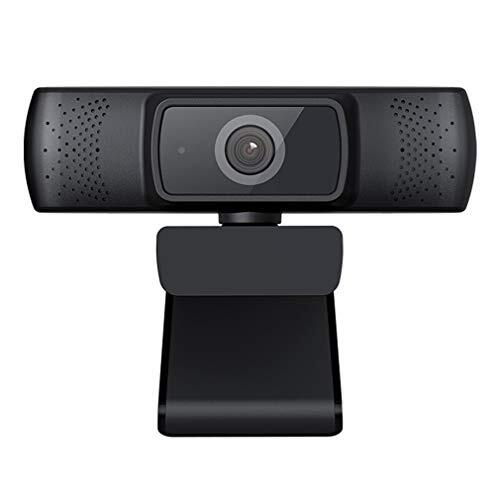 TIM-LI 1080P HD-webcam met microfoon, USB-computercamera, vrijstuurprogramma's, installatie snelle autofocus, voor PC laptop, desktop, videogesprekken/conferenties