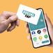 MikaMax Digitaal Visitekaartje – NFC Card – Social Tap – Contactloos Netwerken – PVC Pasje Wit