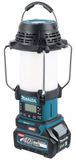 Makita MR009GZ LED Camping Lamp - 40V - Black/Blue/White - 300 lm - Battery Powered