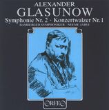 Symphonie Bamberger Symphon Neeme Jarvi - Glasunow Symphonie (2 LP)
