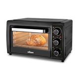 Nilson Life Tafeloven 48 l, convectie, 5 kookfuncties, 2000 W, mechanische bediening, temperatuur max. 230 °, timer 60 min, inclusief dienblad, metalen rooster en pizzasteen