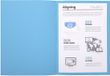 Exacompta Forever Blauw A4 Mappen (100 Stuks)