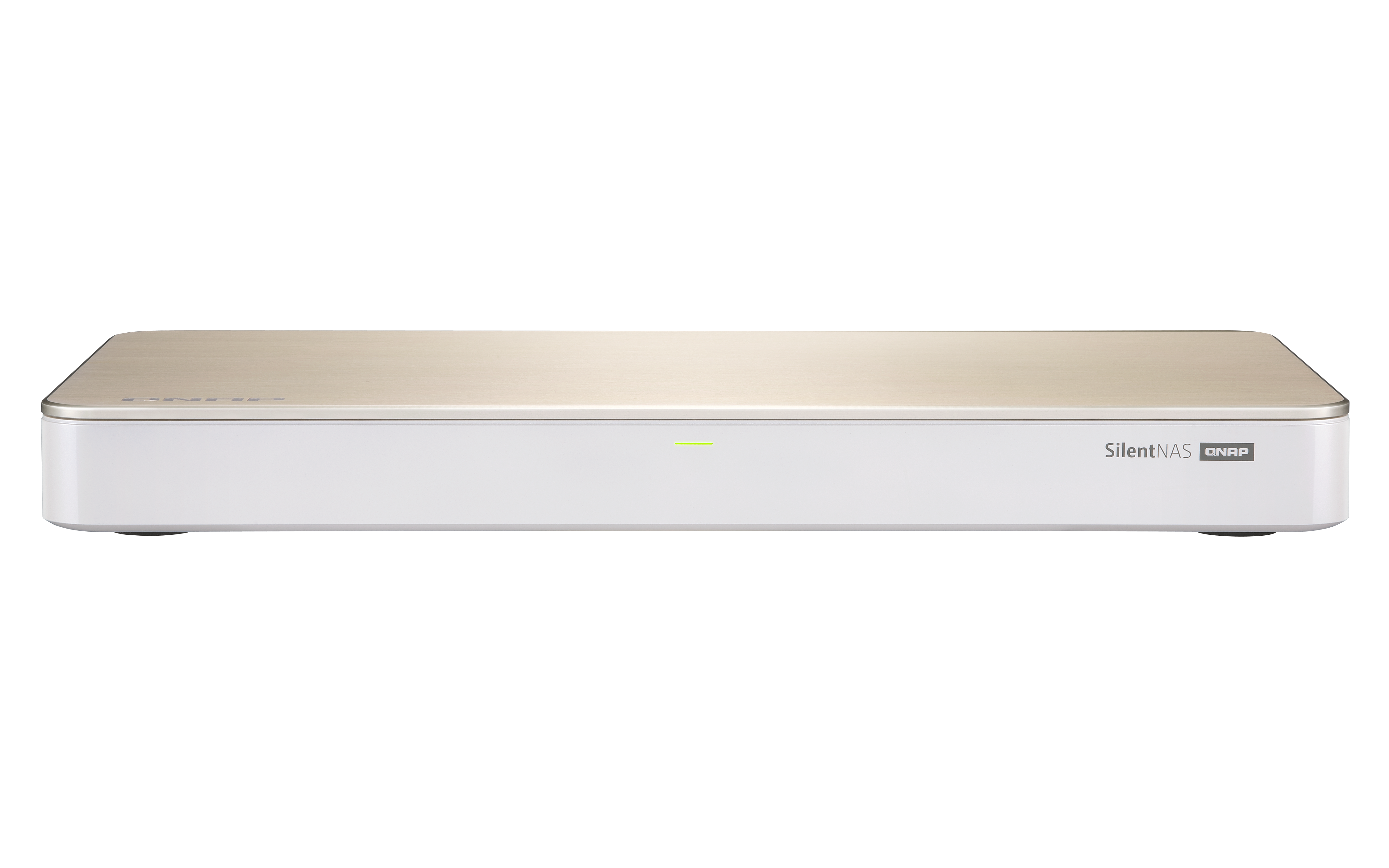 QNAP HS-453DX - NAS server - 8GB RAM - 2x HDD bays - Intel Celeron J4105 - Gold, White