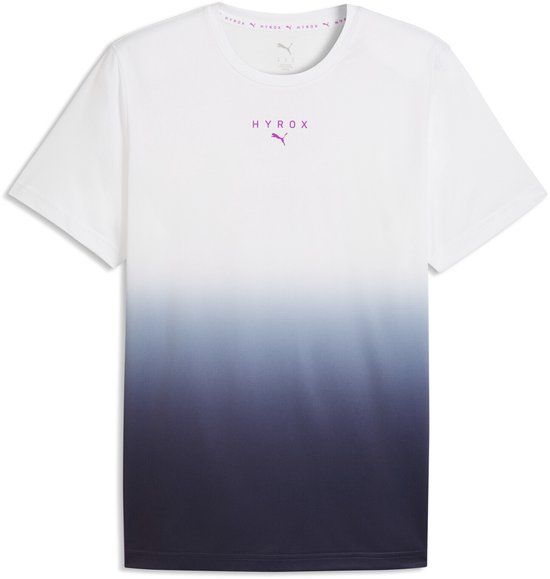 Puma X Hyrox Graphic T-shirt Met Korte Mouwen Wit XL Man
