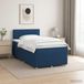 Maison Exclusive - Lit boxspring avec matelas bleu 120 x 190 cm Tissu