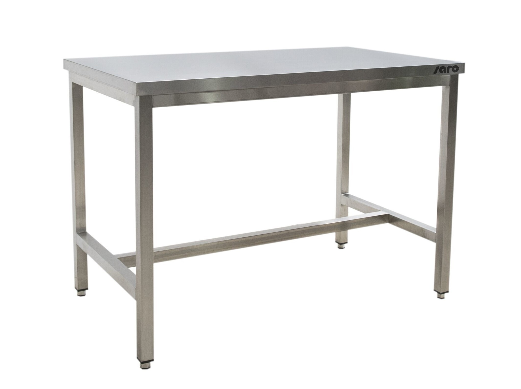 Saro Rvs | stalen tafel | zonder bodemplaat | 600 mm diepte