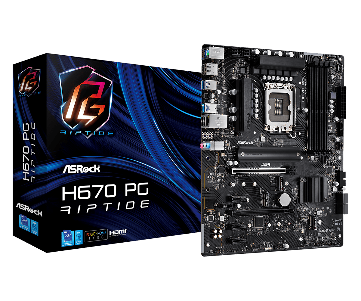 Asrock H670 PG Riptide