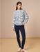 Next - Dames - Jersey denim petite legging - Petite - Blauw