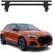 Menabo Omac Barres De Toit Transversales En Aluminium Pour Audi A1 Gb Citycarver / Allstreet 2019-2026 – Antivol – Rainure En T – Testées City Crash – Charge Max 50 Kg Noir