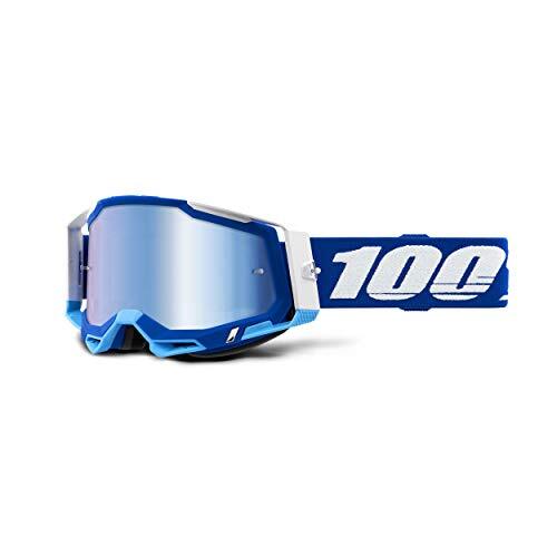 100% Racecraft Anti-Fog Goggles Gen2, blue/mirror