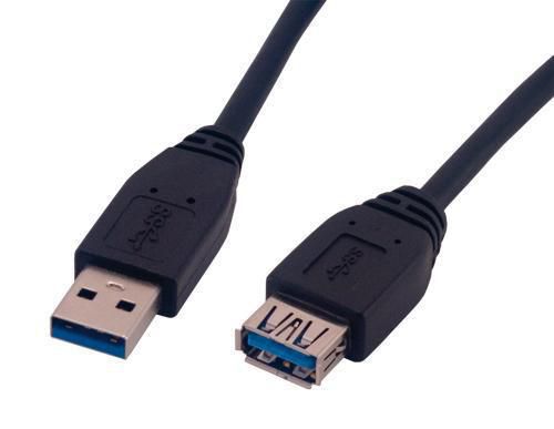 MCL MC923AMF-1M/N - USB-kabel - 1 m - Zwart