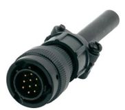 Amphenol 62IN 16A 14 19S/8A Ronde connector Bus, recht