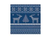 SERV.LUNCH HELENE BLUE 33x33cm -20u.-