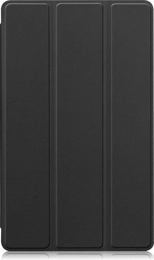 Nomfy Hoes voor Samsung Galaxy Tab A7 Lite - Tri-fold Book Case - Zwart