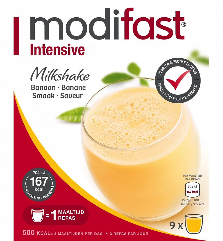 Modifast Intensive Milkshake Banaan