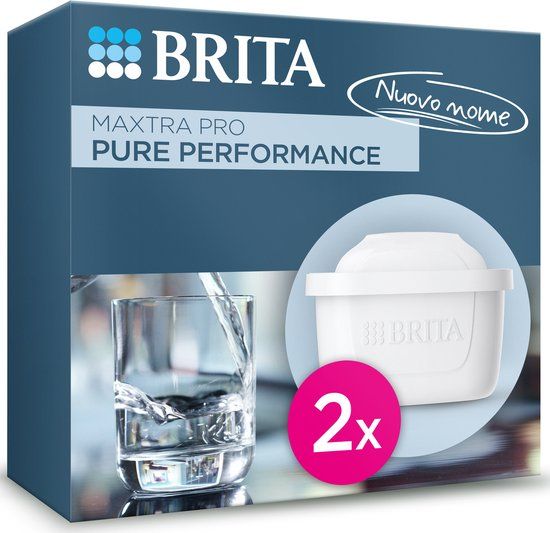 BRITA waterfilterpatroon MAXTRA PRO Pure Performance - 2 stuks