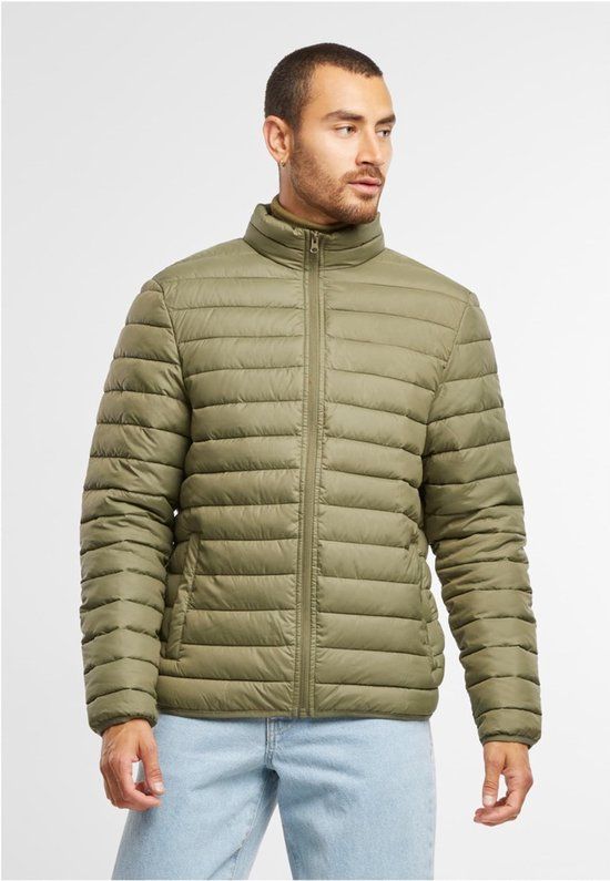 Urban Classics Basic Light Weight Jacket Olijfgroen S