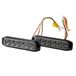 HELLA 2XD 014 562-811 LED-Flitslamp - BST-Slim - 12/24V - Blauw - Opbouw/Schroefaansluiting - Kabel: 250mm - Stekker: open kabeleinden - Set