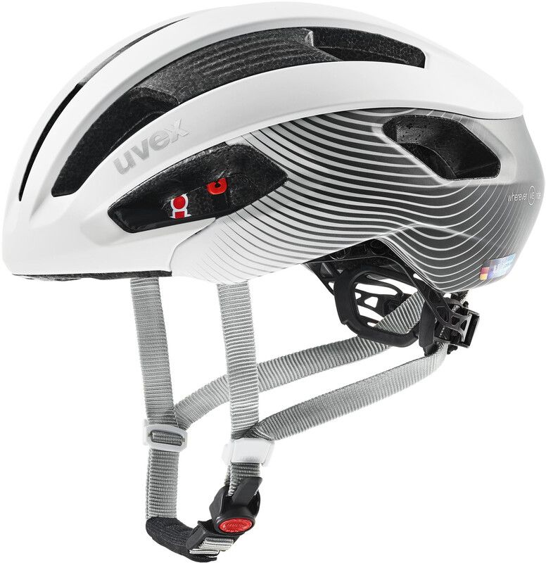 UVEX Rise CC WE Helm Dames - wit/grijs