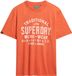 Superdry Machined Goods Workwear T-shirt Heren Oranje Maat L