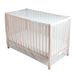 Tinéo - Moustiquaire de lit bébé intégrale - Toile moustiquaire zippée adaptable lit bébé 60x120 cm et 70x140 cm - Protection complète contre les moustiques - Pour des nuits sereines dès la naissance