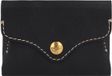 Fossil Heritage Creditcardtasje Leer 10 cm - 2 Sleuven - black