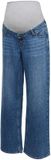 Mama Licious Zwangerschapsjeans Wide Leg Fit Katoen Medium Blue Denim W33 x L32