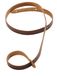 Levy's Leathers M19-brn lederen mandoline band - bruin