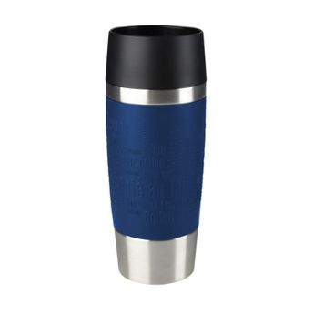 Tefal Travel Mug - 360ml - Stainless Steel / Blue