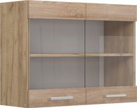 Vicco R-Line Glazen keukenkast – 80 cm Sonoma