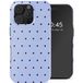 Selencia Hoesje - Geschikt voor Apple iPhone 16 Pro - Backcover - Happy Dots Digital Sky