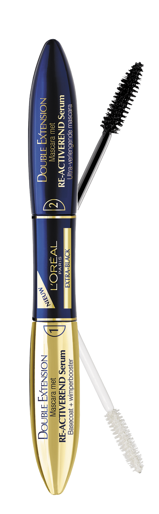 L'Oréal Double Extension Carbon Black - Zwart - Mascara