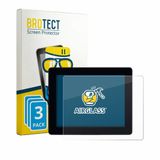 BROTECT Screenprotector 3 Stuks voor Iiyama ProLite TF1215MC-B1 Beschermglas transparant
