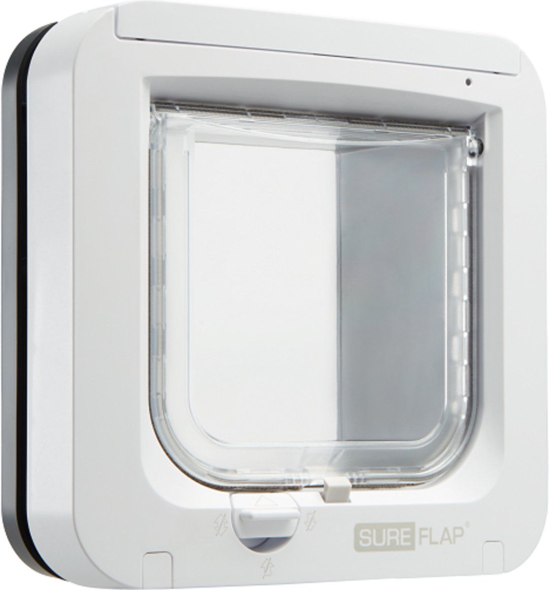 SureFlap Microchip Kattenluik - Grijs/Wit - 12 x 14 cm