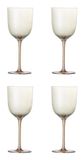 Bloomingville Aston Set de verres à vin 350 ml - Bronze