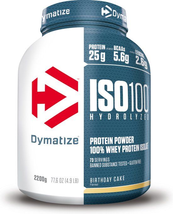 Dymatize ISO-100 - 2200 g - Birthday Cake