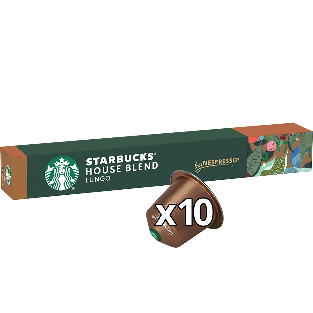 Starbucks House Blend Lungo - 10 koffiecups
