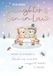 Piccadilly Greetings Kerstkaart voor een geweldige dochter en schoonzoon skaters - 9 x 6 inch