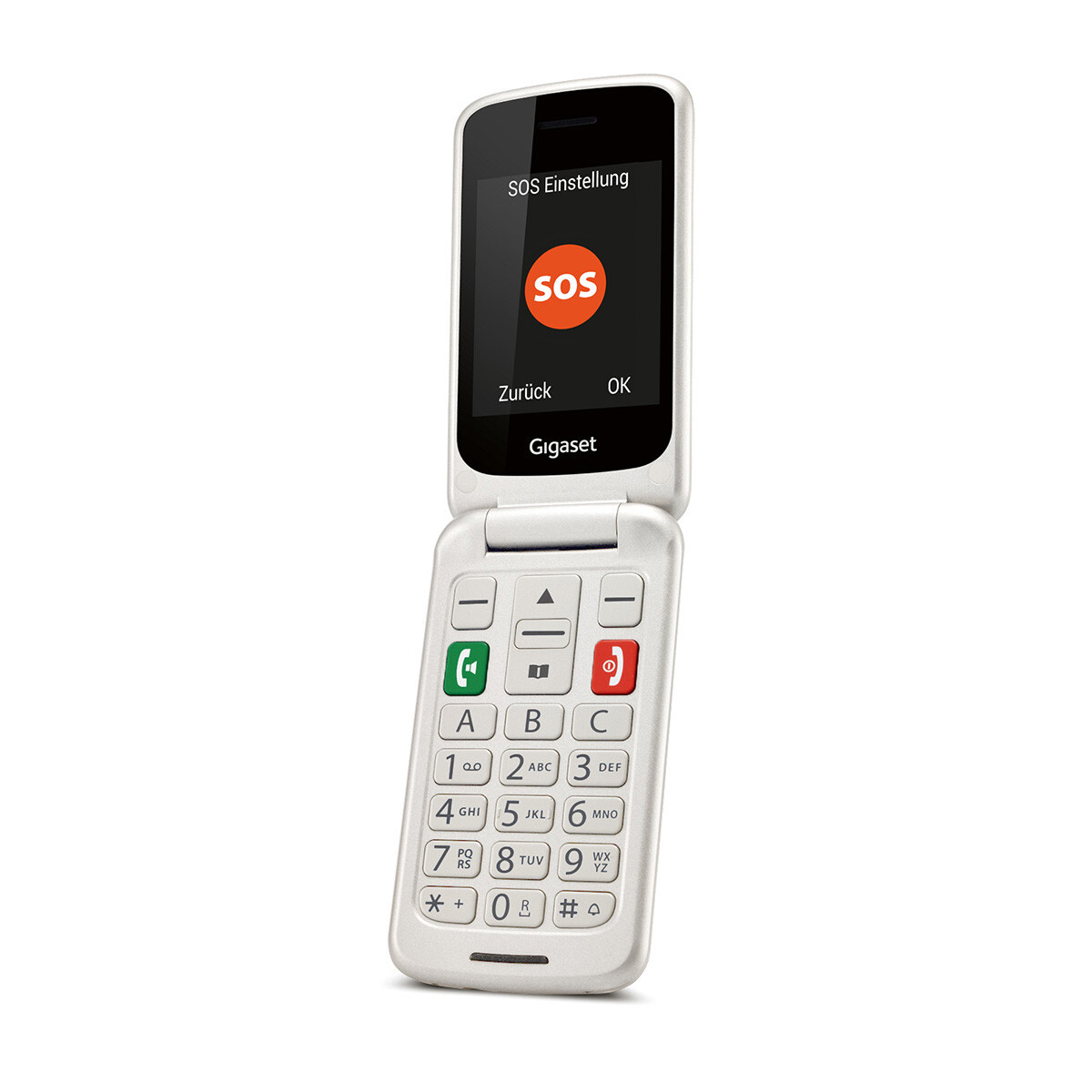 Gigaset GL590 wit / (dualsim)