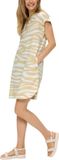 s.Oliver Robe Femme - 81A0 BROWN - Taille 38 - Coton - Manches Longues - Col Rond