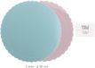 Dekora Cake Board dubbelzijdig roze/blauw 30cm