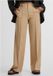 Urban Classics Pleated Wijde broek - Taille, 31 inch - Beige