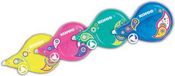 Kores wegwerp correctieroller 'Scooter Paisley', assorti