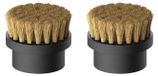 HOTO Brosse de remplacement en sisal - 2 pièces