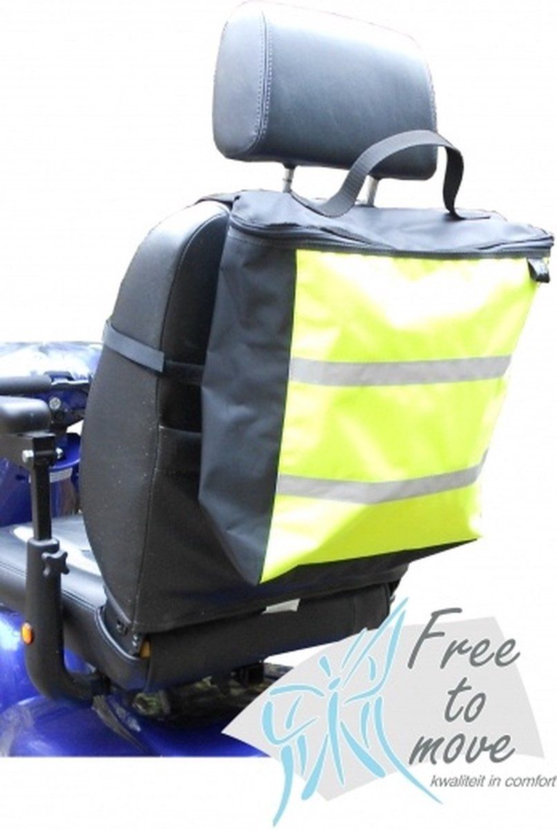 Basics Rugleuningtas scootmobiel - Reflecterend | EAN: 8720165980130