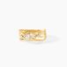 Harmonia Bague Or Jaune Oxyde De Zirconium