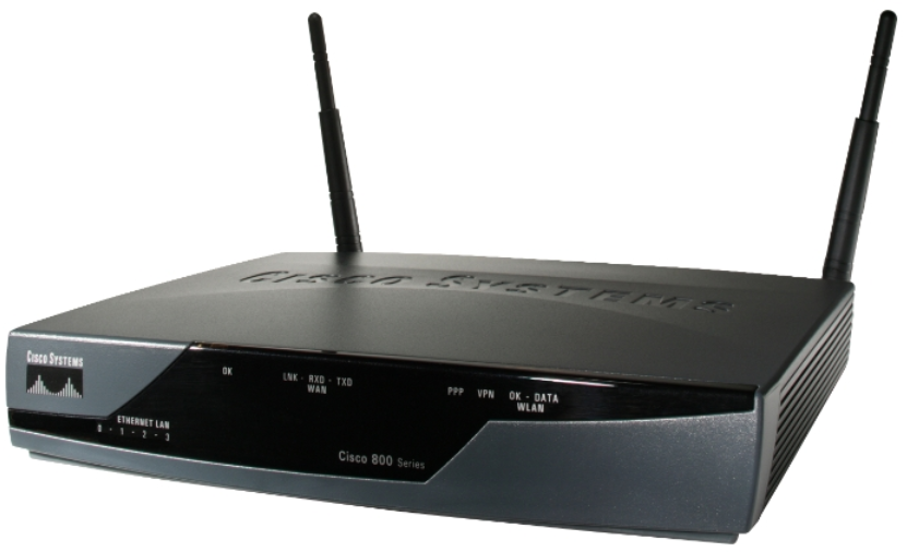 Cisco 871W-G-E-K9 Draadloze Router
