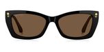 Etro Etro 0092/f/s Lunettes de soleil femme papillon noir marron 54mm
