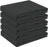 vidaXL Tafelkleed Rechthoekig Donkergrijs 140 x 160 cm Polyester